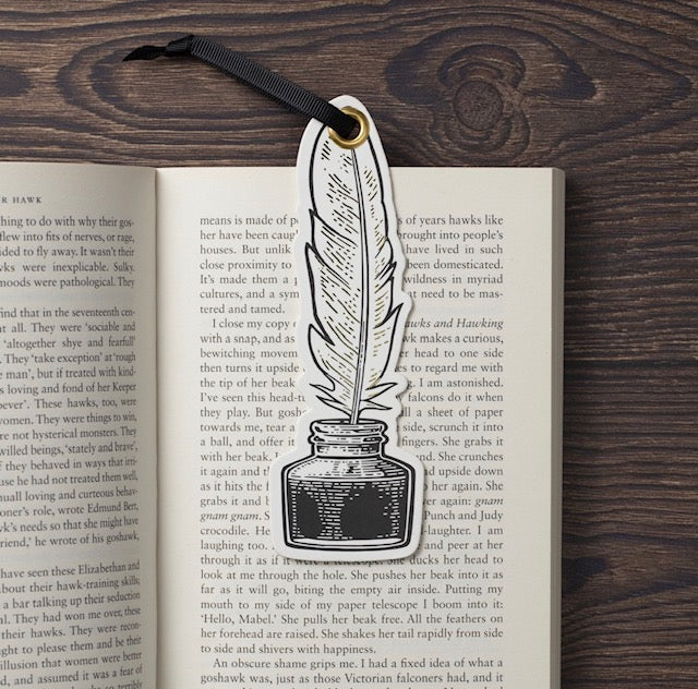 IF Quill & Ink Academia Bookmark