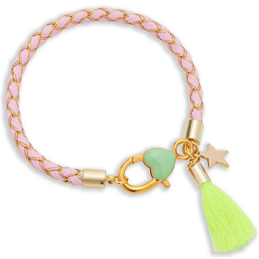 TWIST OF FETE PALE PINK BRACELET