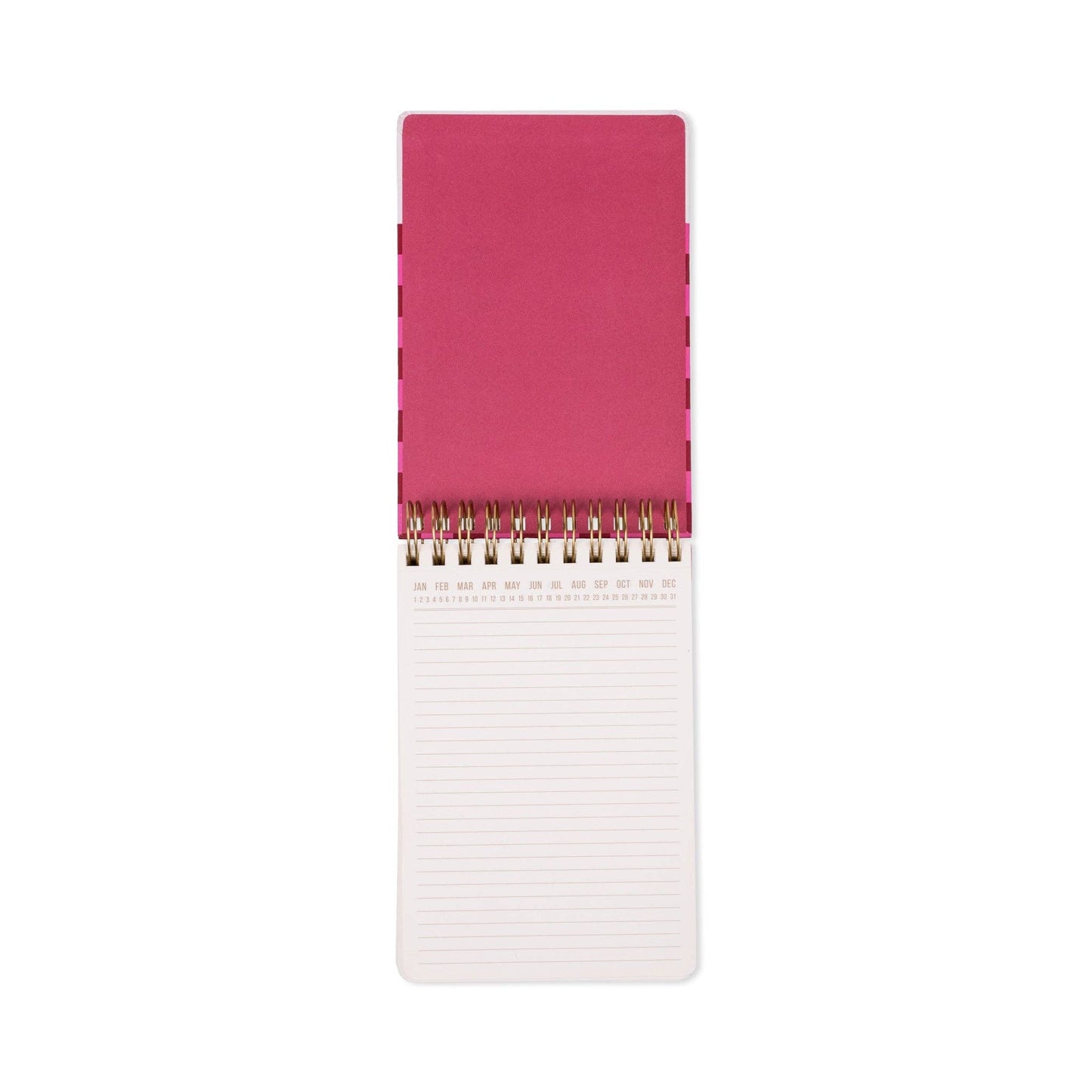 Large Chunky Burgundy & Pink Notepad
