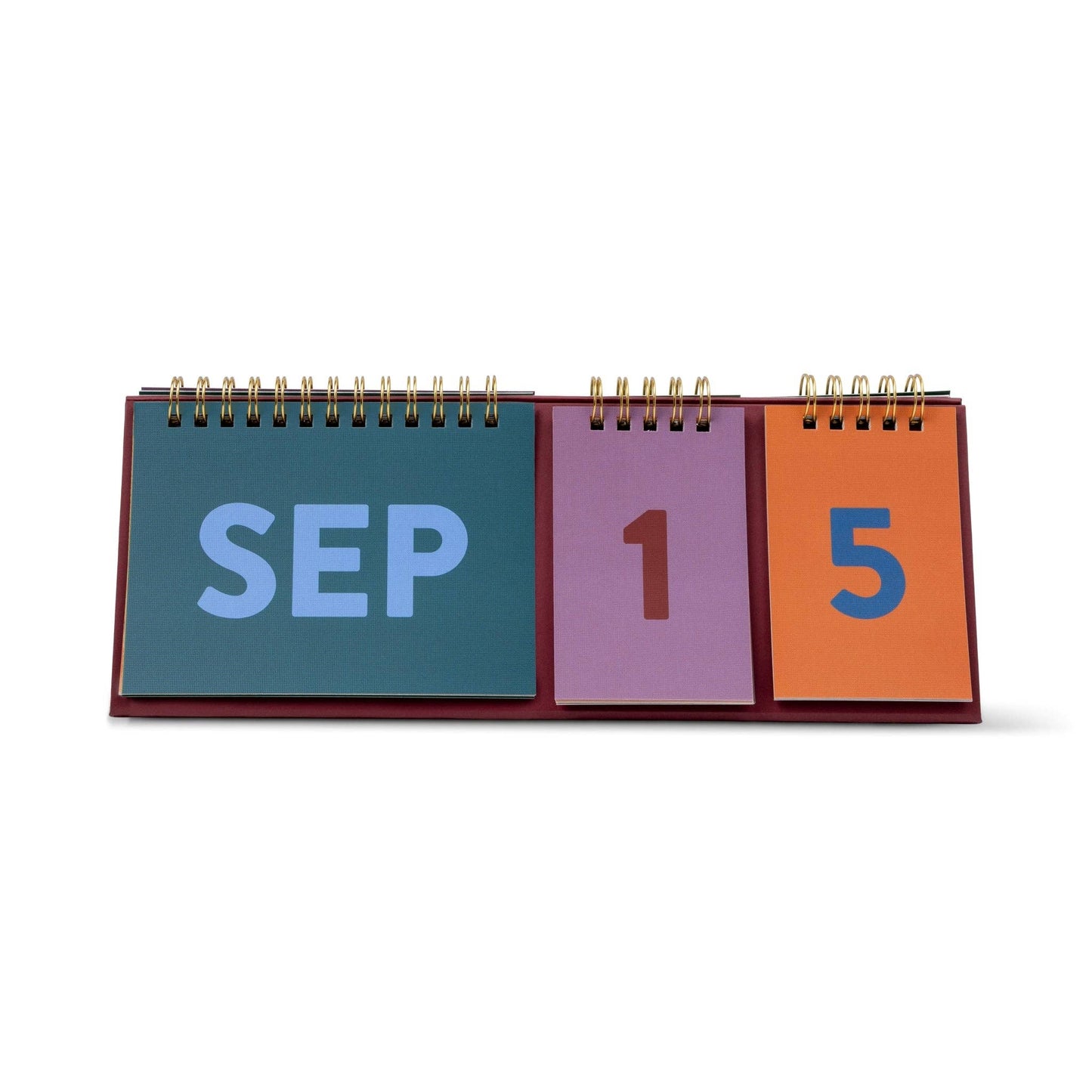 Colourblock Perpetual Desk Calendar