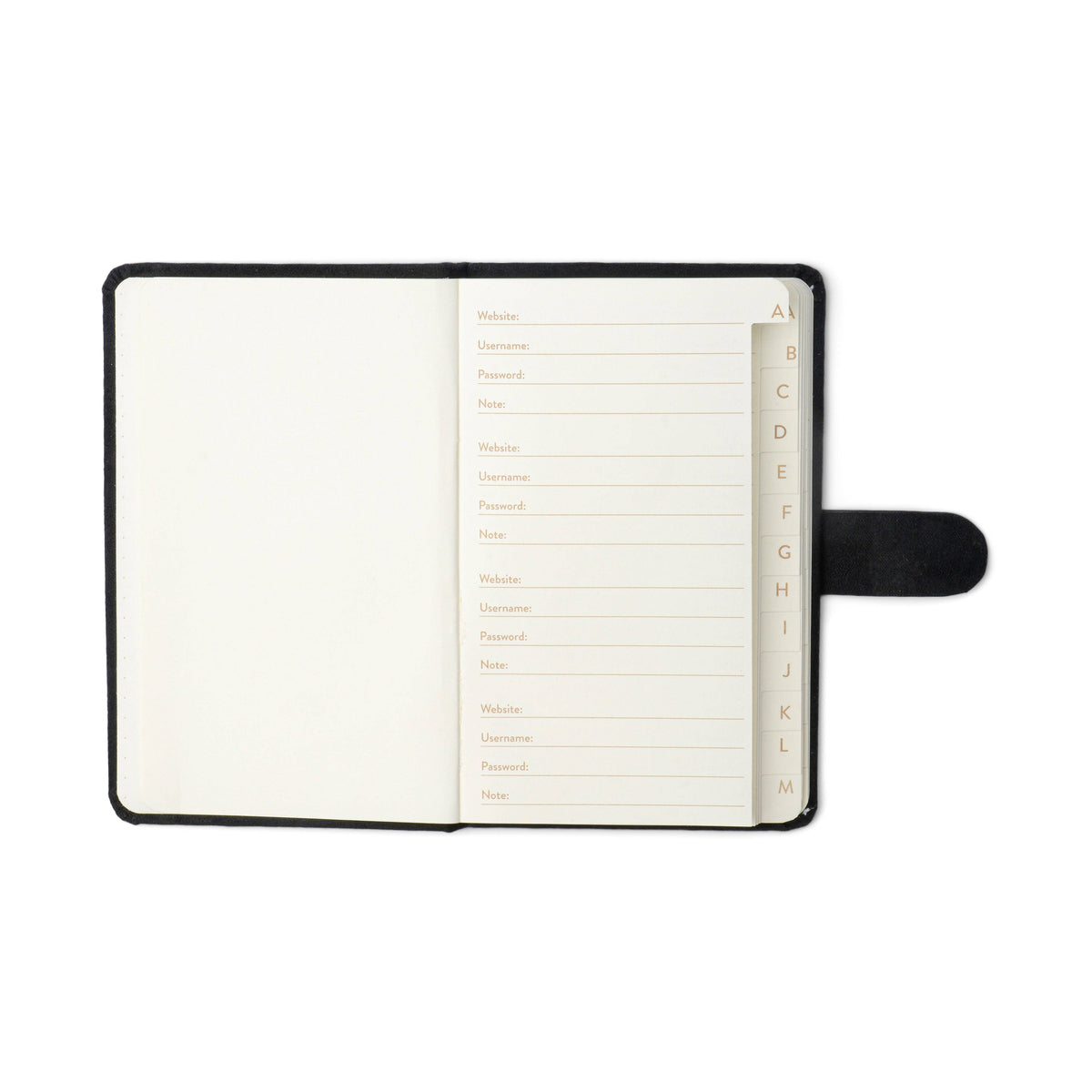 Mini Password Journal