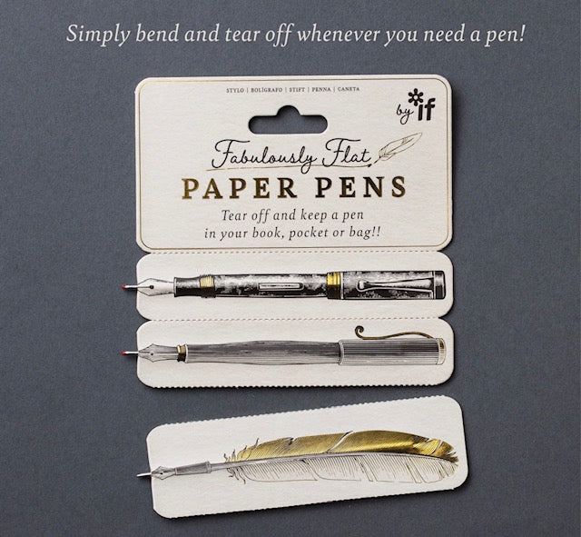 IF Fabulously Flat Paper Pens