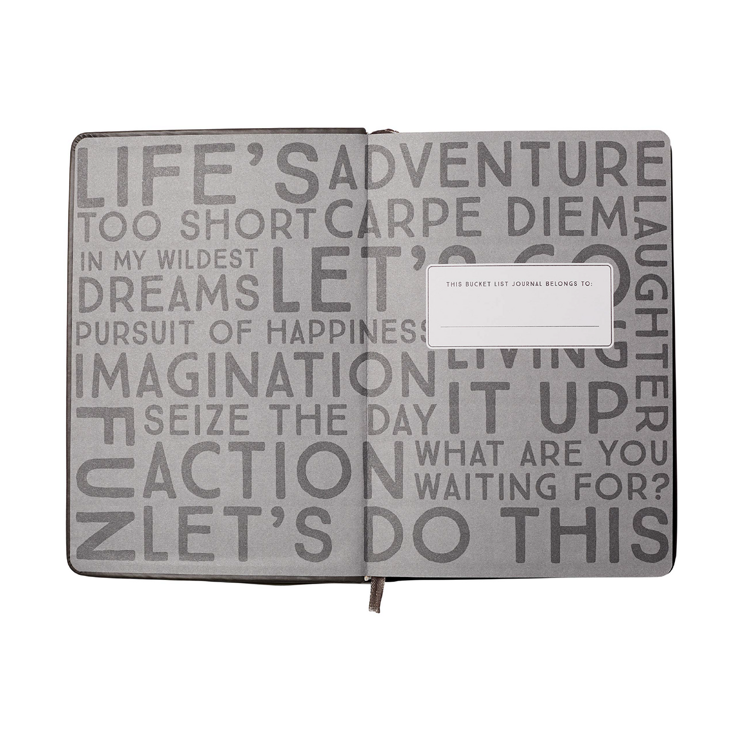 Éccolo A5 Soft Cover Bucket List Journal