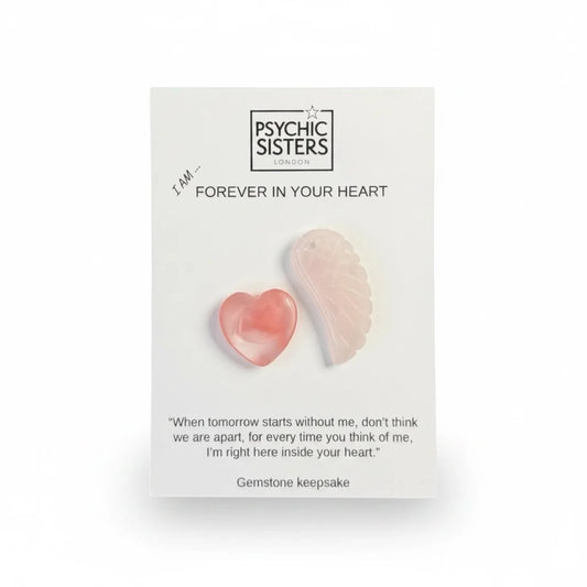 Forever In Your Heart Crystal Card