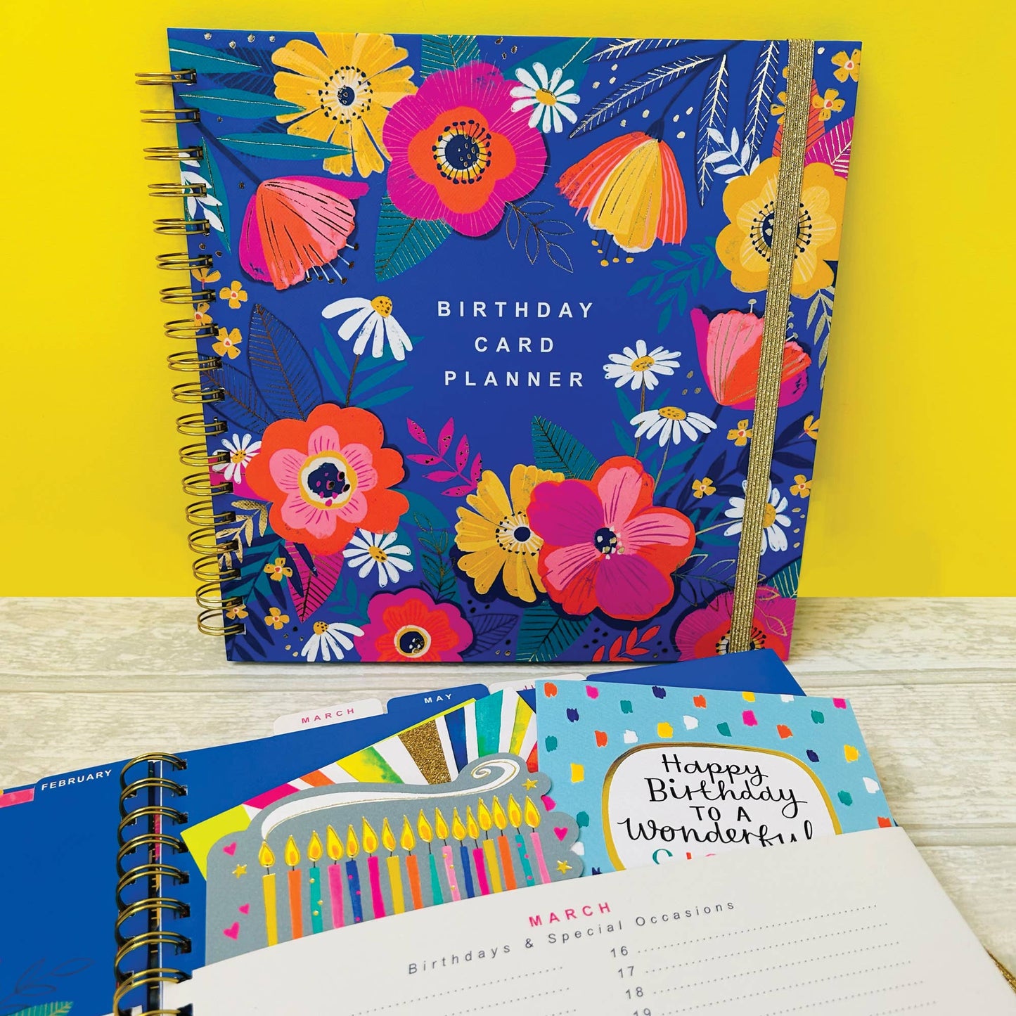 Birthday Card Planner Book