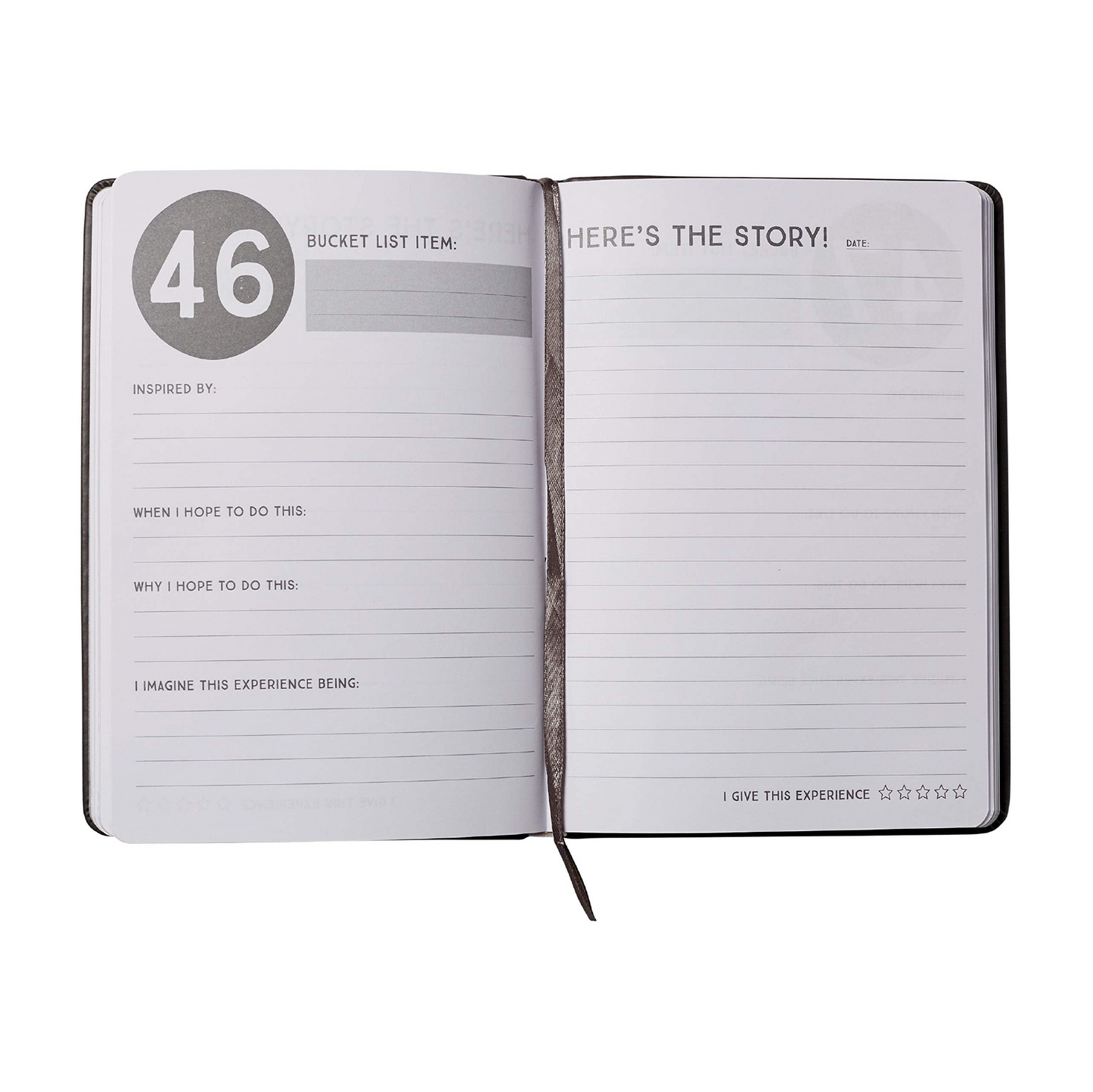 Éccolo A5 Soft Cover Bucket List Journal