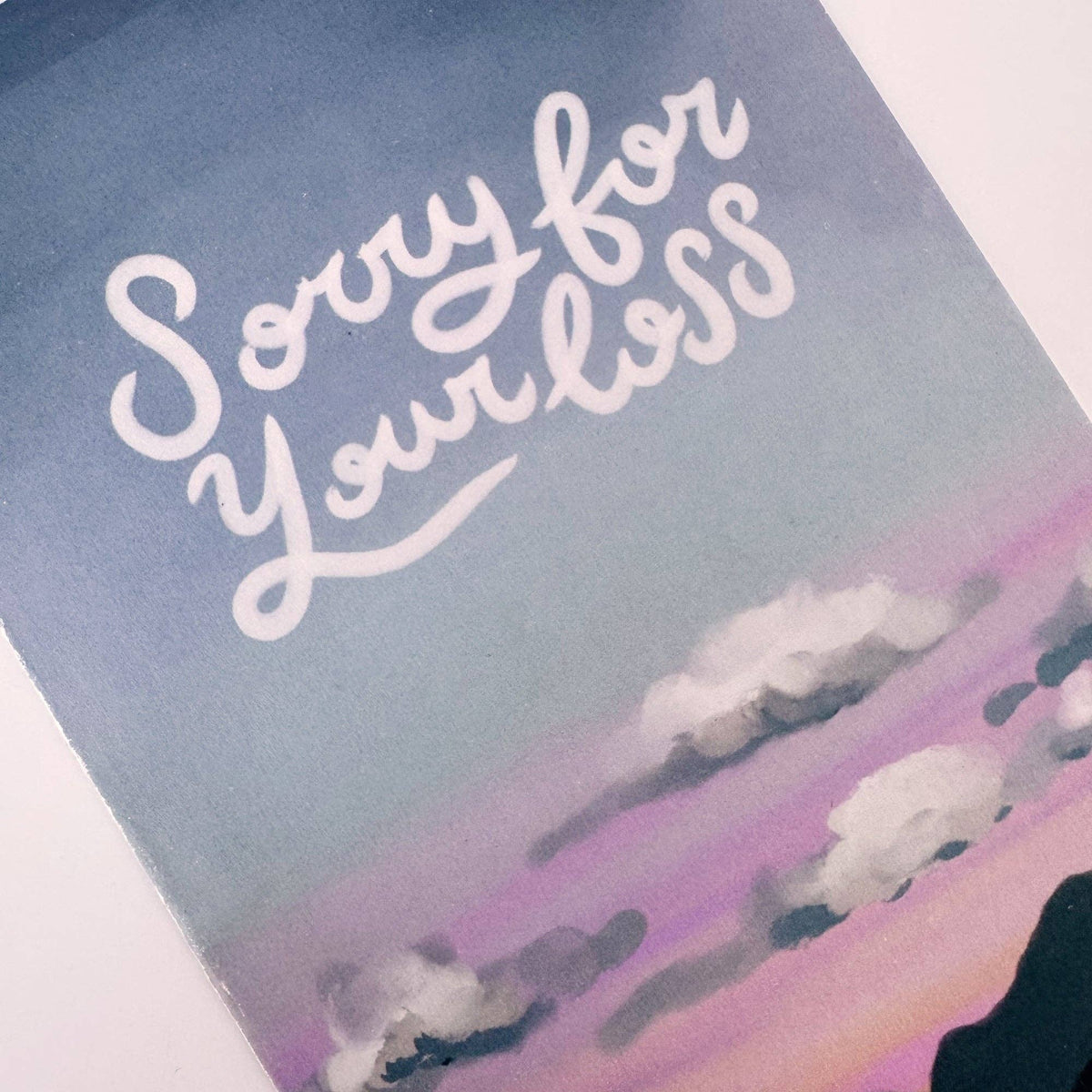 Sorry For Your Loss Greeting Card