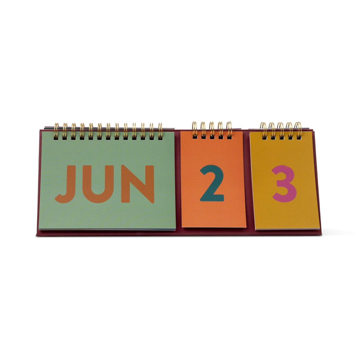 Colourblock Perpetual Desk Calendar