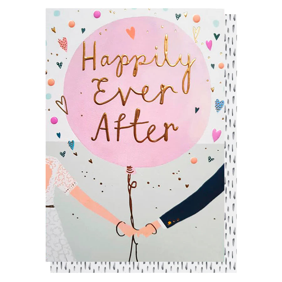 Happily Ever After Wedding Card