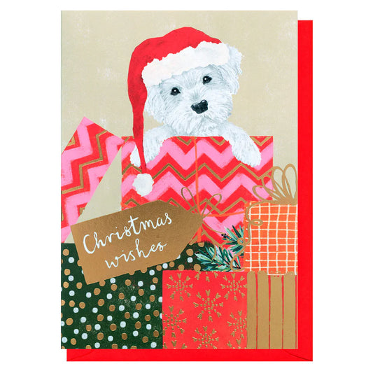 Present Wishes Christmas Card